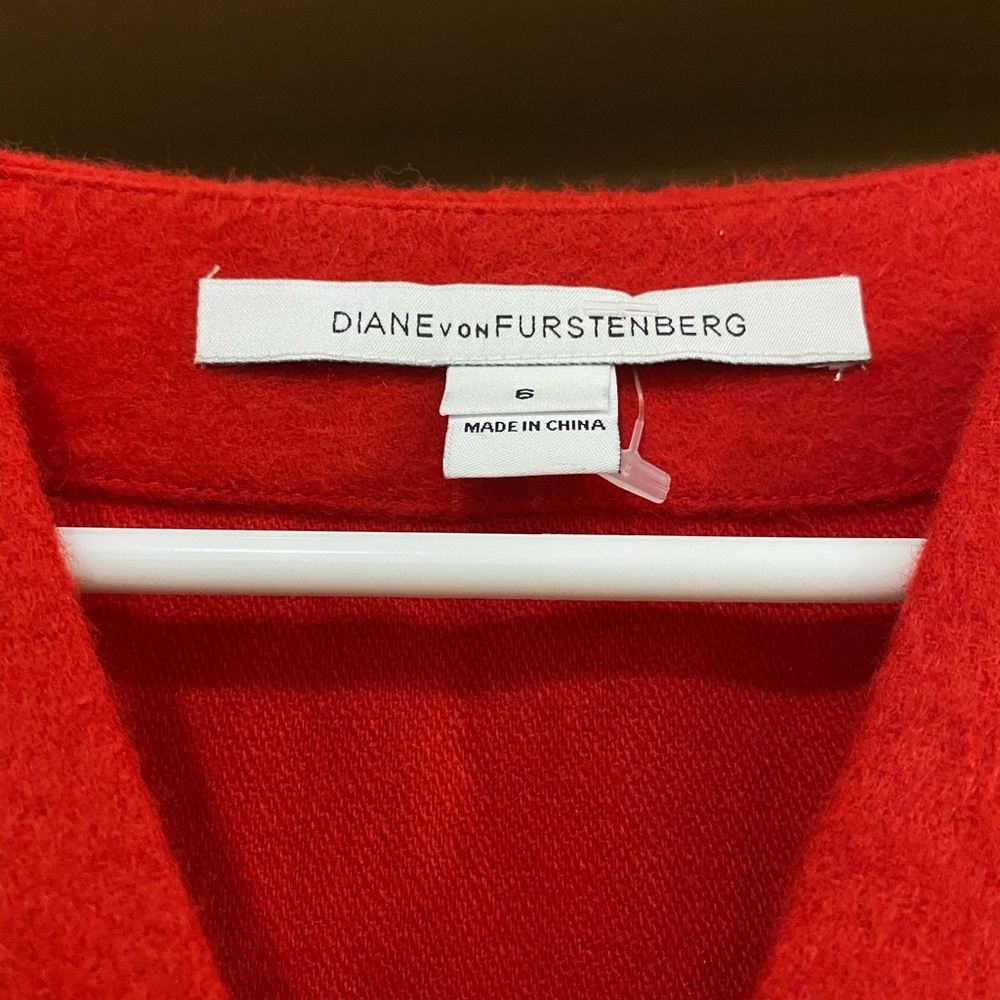 Diane Von Furstenberg Wool Dress! - Picture 4 of 6